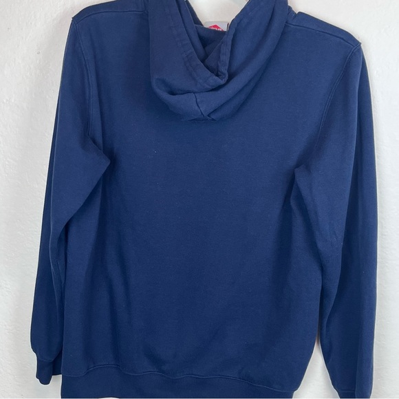 Lee Cooper UK-hoodie with British flag/graphic front-Navy-XL - Picture 8 of 14